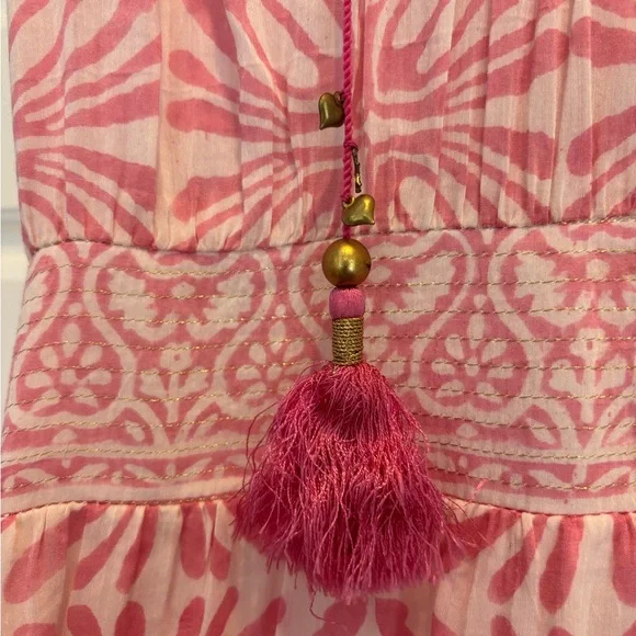 Hunter Bell Pink Patterned Maxi Dress - Picture 2 of 7